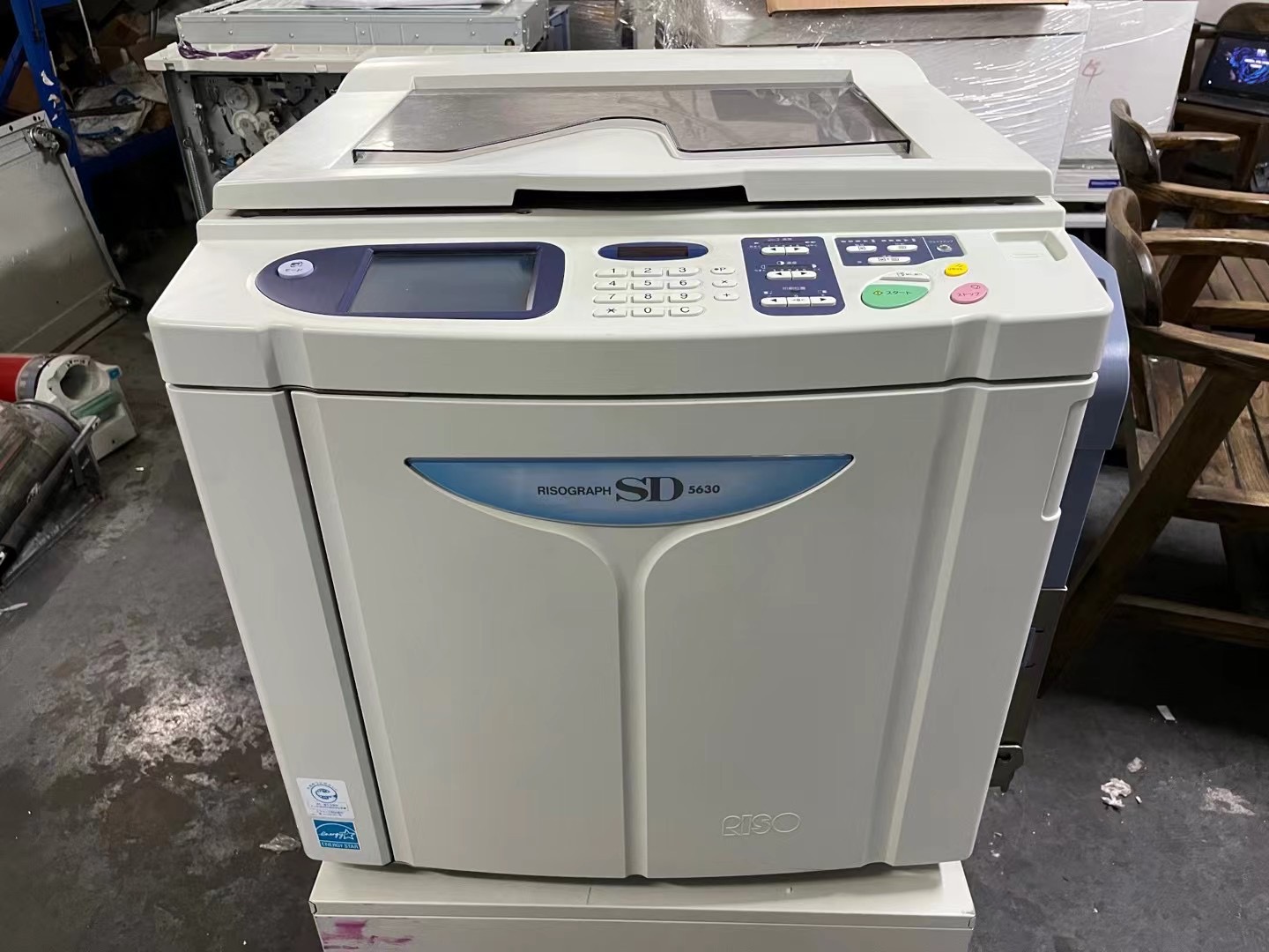 理想速印机SD5630高清稳定王油印机、试卷机、印刷机