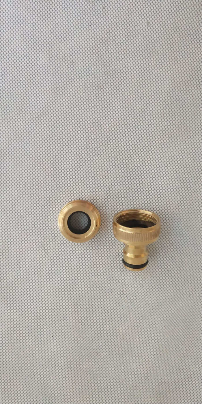 海豚高压清洗机配件进水接头进水口铜快接自来水管接头v1v2s专用