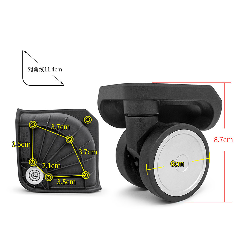 W315#稻草人行李箱万向轮旅行箱静音滑轮顺滑耐磨皮箱滚轮拉杆箱,箱包皮具/热销女包/男包,包袋配件,淘宝优惠券,粉丝福利购,淘宝优惠卷