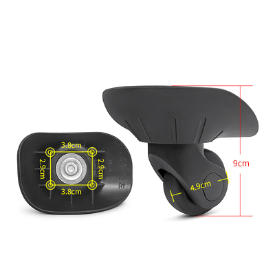 宏盛A-03静音万向轮拉杆箱替换外交官行李箱配件轮子旅行箱脚轮