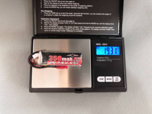 翔翼模型JADE TEAM航模锂电池 2s350mah F3P遥控飞机锂电高压轻量
