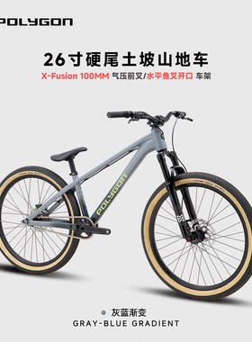 TRID进口土坡车铝合金山地车减震
