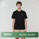 短袖 Hazzys哈吉斯休闲男装 多色净色T恤潮流上衣棉T 春夏甄选