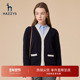 Hazzys哈吉斯针织羊毛开衫 女士春季 外搭毛衣外套上衣