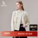 商场同款 Hazzys哈吉斯2025秋季 新品 女时尚 小香风单西外套上衣