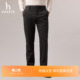 冬季 Hazzys哈吉斯男羊毛混纺休闲裤 通勤长裤 商场同款