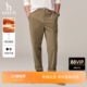 秋季 子通勤保暖灯芯绒长裤 甄选 纯色休闲裤 潮 Hazzys哈吉斯男士