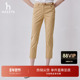 纯色九分小脚裤 女春夏休闲裤 时尚 Hazzys哈吉斯通勤女装 潮流长裤