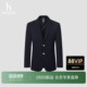 新款 羊毛混纺单西2026春季 Hazzys哈吉斯男士 通勤外套 商场同款
