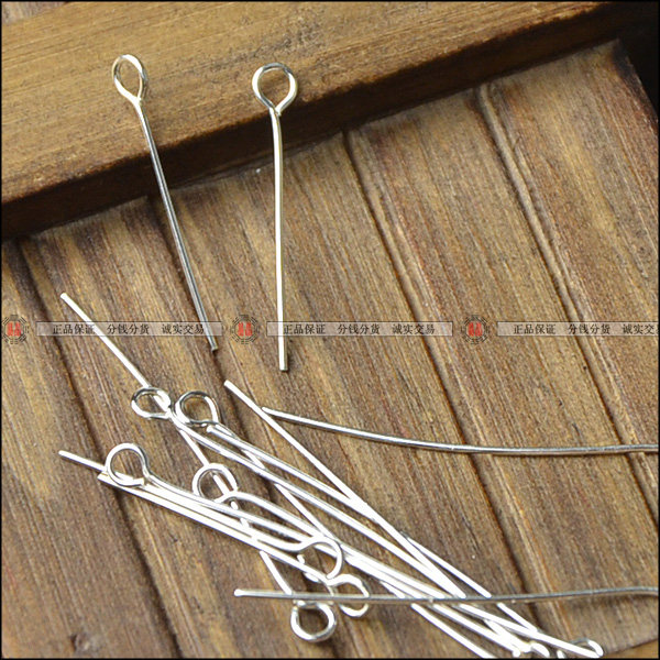 S   바늘 9 핀 바늘 9 핀 액세서리 귀걸이 귀걸이 팔찌 펜던트 실버 DIY 수제 보석 액세서리