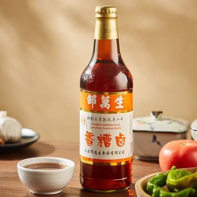 新品 邵万生香糟卤500ml凉拌佐料调味糟卤汁糟毛豆鸡爪上海特产