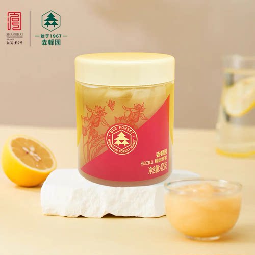 临期特价 森蜂园 长白山高峰森林椴树原蜜425g结晶蜂蜜即食冲饮