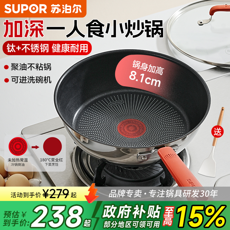 火红点轻铸煎锅  真聚油 不凸底