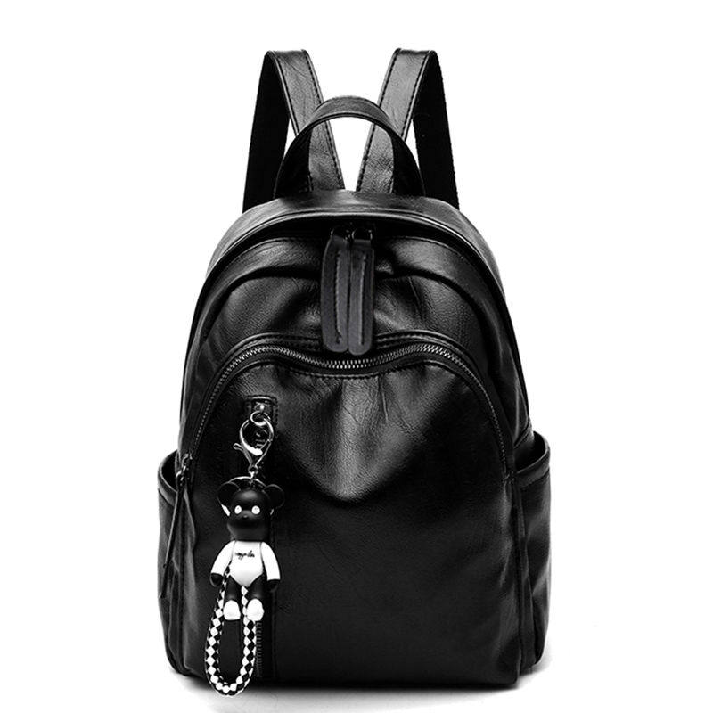 VERSATILE 2024 AUTUMN AND WINTER NEW BACKPACK WOMENS CASUAL BAG PU LEATHER BACKPACK WOMENS MOMMY BAG SCHOOL BAG WOMENS SIMPLE AND FASHIONABLE