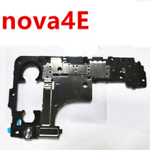 适用华为nova4主板盖手机屏蔽保护罩 Nova4e主板铁罩 带闪光灯罩