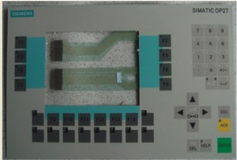 SIMATIC  OP27 西门子按键板   6AV3627-1LK00-1AX0按键面膜