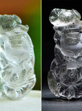 鲍氏水晶男女款幽灵九尾狐