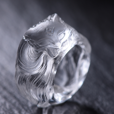 九尾狐戒指戒指圈口可定制