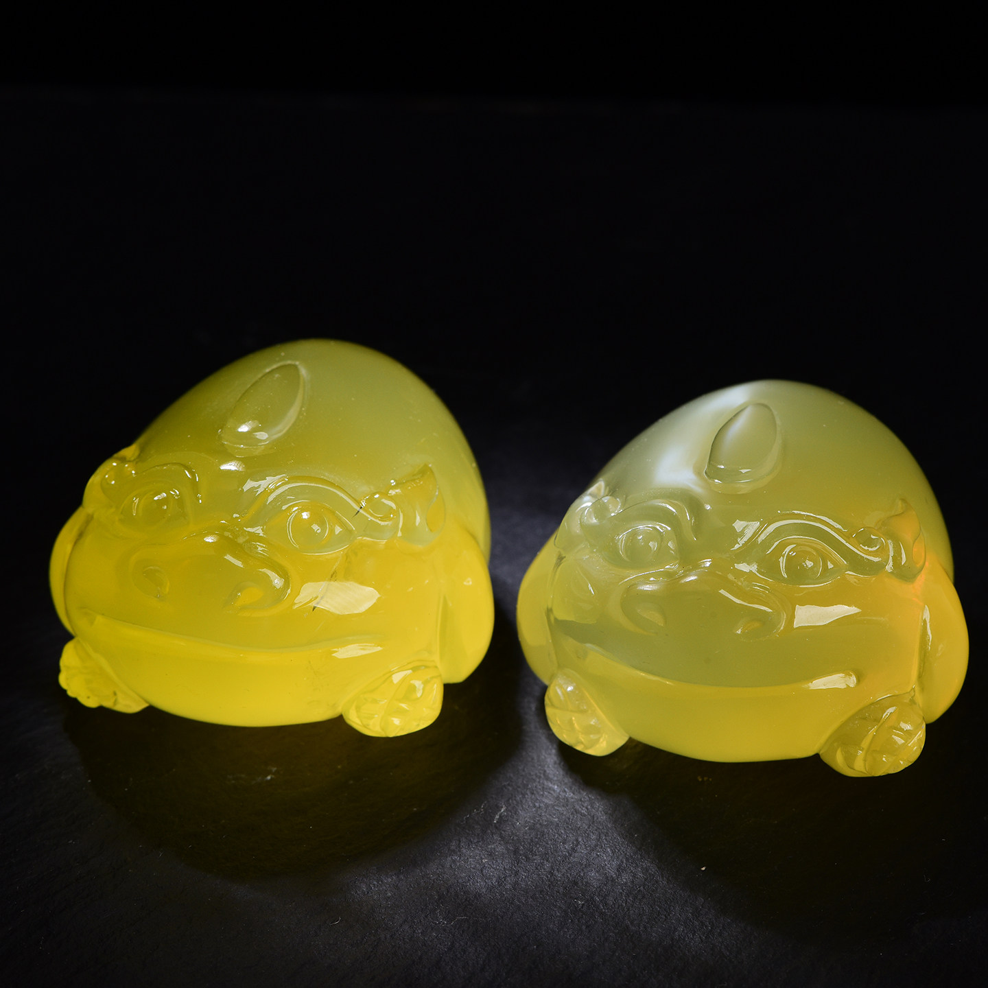 黄水晶蟾蜍 男女款吊坠 金蟾可搭配diy项链手链手串 配件免费打孔
