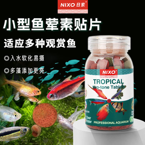 日索贴片鱼粮群体抢食观赏效果好