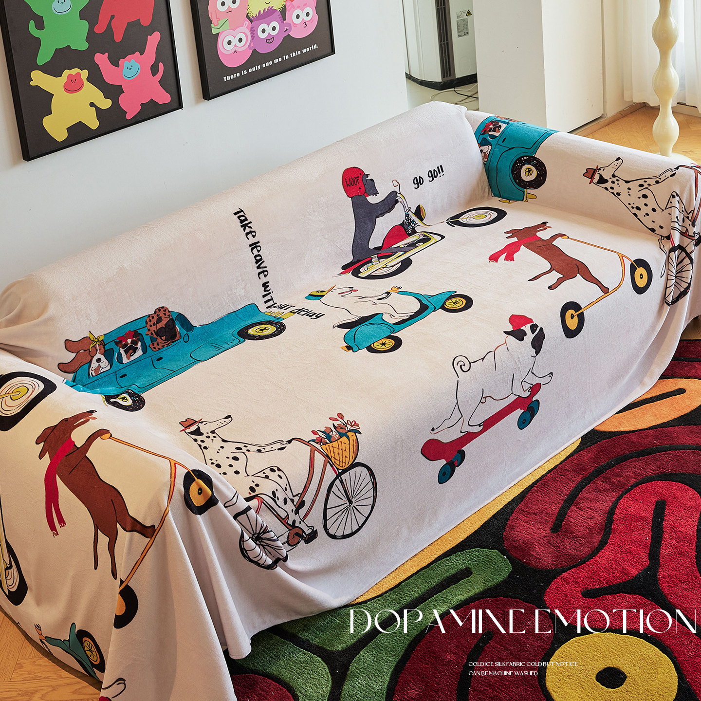 卡通沙发盖布巾一整张全盖毯秋冬新款加厚毛绒防滑沙发套罩防猫抓,居家布艺,沙发垫,淘宝优惠券,粉丝福利购,淘宝优惠卷