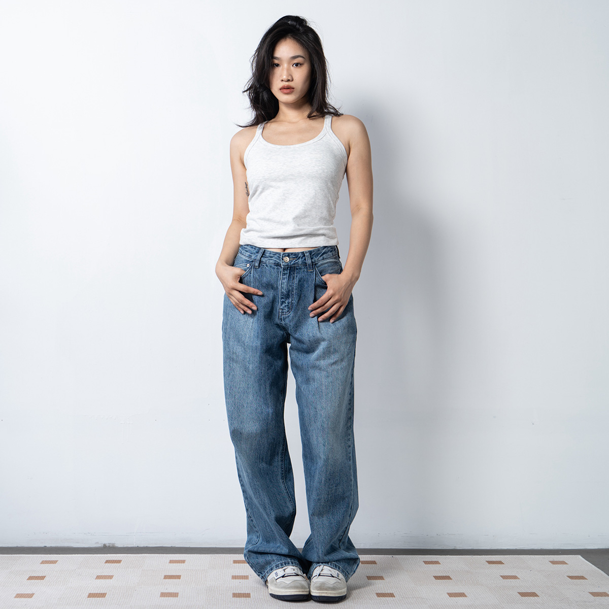 适中春夏baggy加肥加大