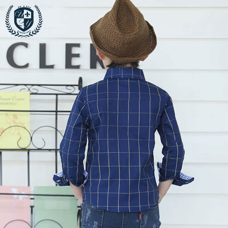Chemise garcon UP2YOU à manche longue - Ref 2075940 Image 3