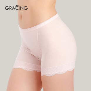 歌瑞森官方正品芍药内裤平角防走光安全裤抑菌透气中腰速干底裤