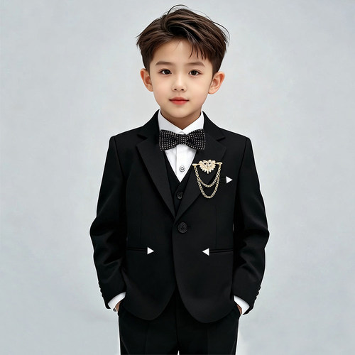 花童礼服男童西装套装秋冬帅气