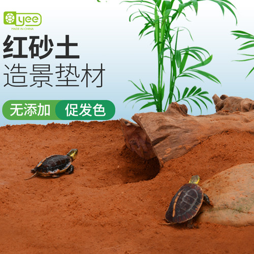 红砂土乌龟黄缘饲养垫材