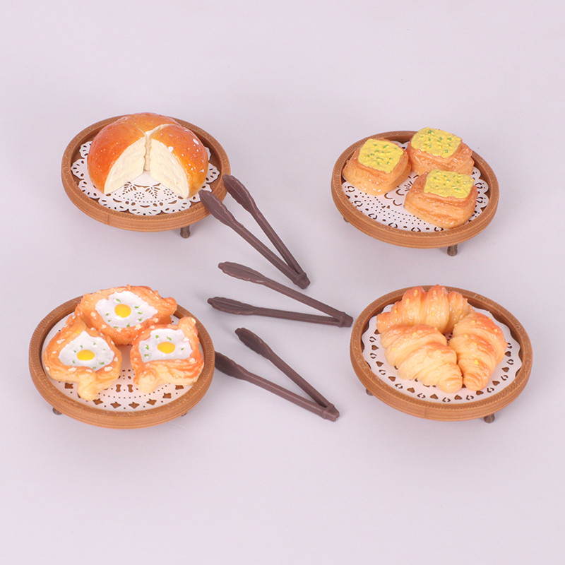 微缩创意迷你食玩面包模型摆件