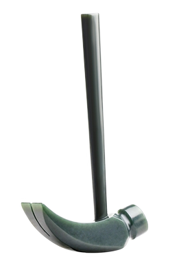 念玉新疆和田玉羊角腿青玉玉石