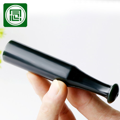 甄选老料乌黑亮泽玉质细润手感好