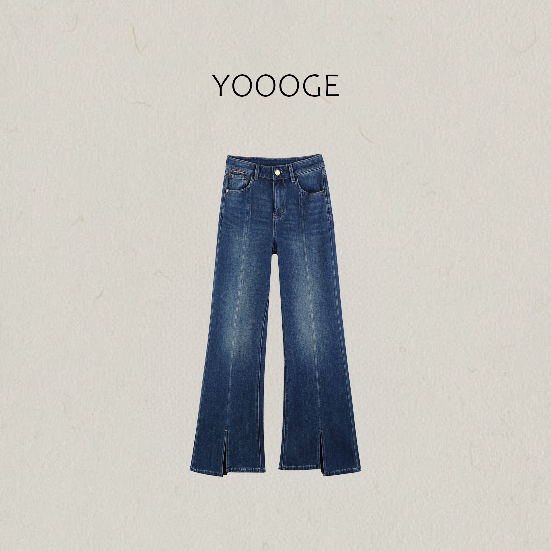 右格Jeans牛仔裤休闲直筒喇叭裤