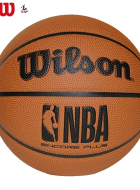 Wilson威尔胜篮球24新款NBA防尘耐磨成人7号PU室内外通用训练防滑