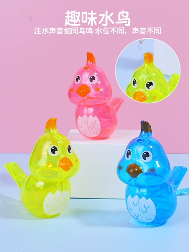 Водяной свистки детские мышечные произношения в рот могут инъецировать водой и водой, водой, птицами и младенцами и молодыми птицами, маленькие птичьи игрушки