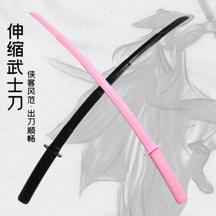 抖音同款3d打印伸缩剑三D打印收缩刀手工打造武士网红升缩玩具