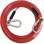 拴狗链子加长狗狗牵引绳防咬链钢丝绳狗链小型犬中大型犬栓狗绳子