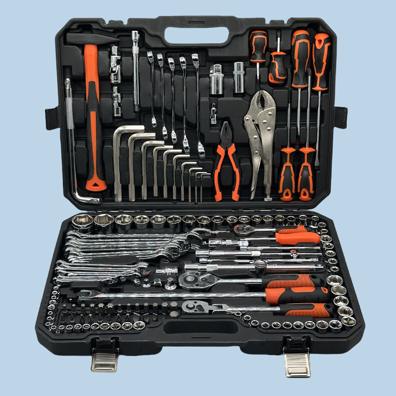 자동 수리 도구 세트 소켓 자동차 수리 도구 렌치 전체 세트 래칫 수리 조합 자동차 수리 다기능 도구 상자
