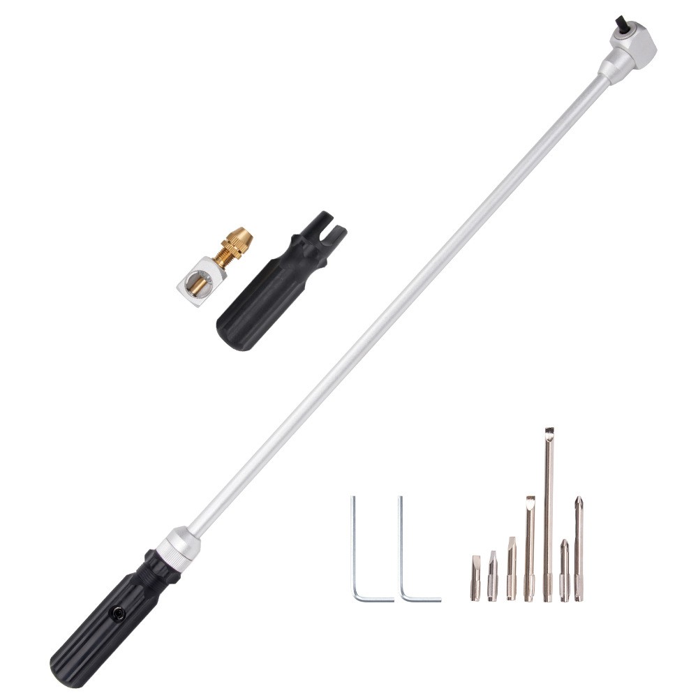 摩托车维修工具化油器先导螺丝调节工具90度斜螺丝刀调整器跨境