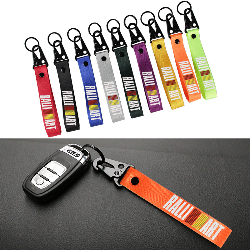 automobile refit personality Trend Ribbon Pendant knapsack decorate Lanyard motorcycle Pendant RALLIART Key bucklein the Car/Articles/Fitting/Refit , Car Accessories/The jewelry , Driving personal items , Car Keychain  category - from Buy2taobao.com to provide professional Taobao agent buy service