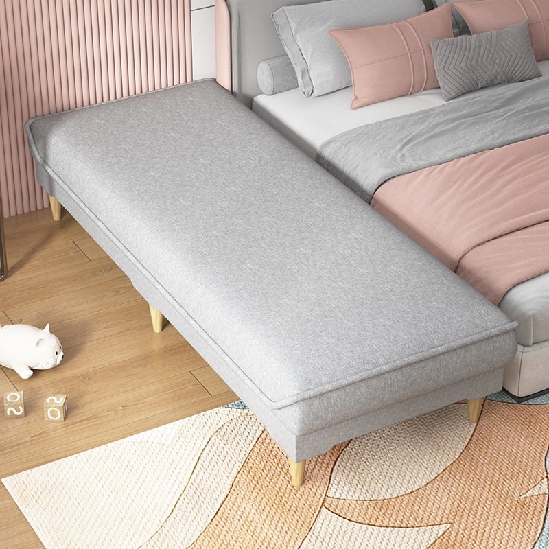 拼接床加宽延长躺椅床边加长条凳贵妃榻尾租房沙发床床单人午休床