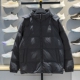 新款 李宁短款 羽绒服男子2025冬季 80%鸭绒保暖连帽运动外套AYMV585