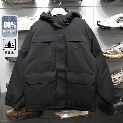 李宁2025冬季新款防泼水羽绒服