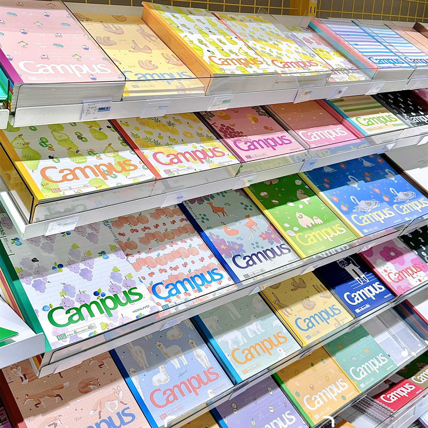 日本kokuyo国誉笔记本本子限定campus无线装订本b5学生用记事本