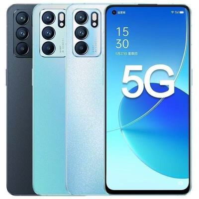OPPO Reno6 5G全网通双模天玑900处理器12+256g大内存学生用2手机