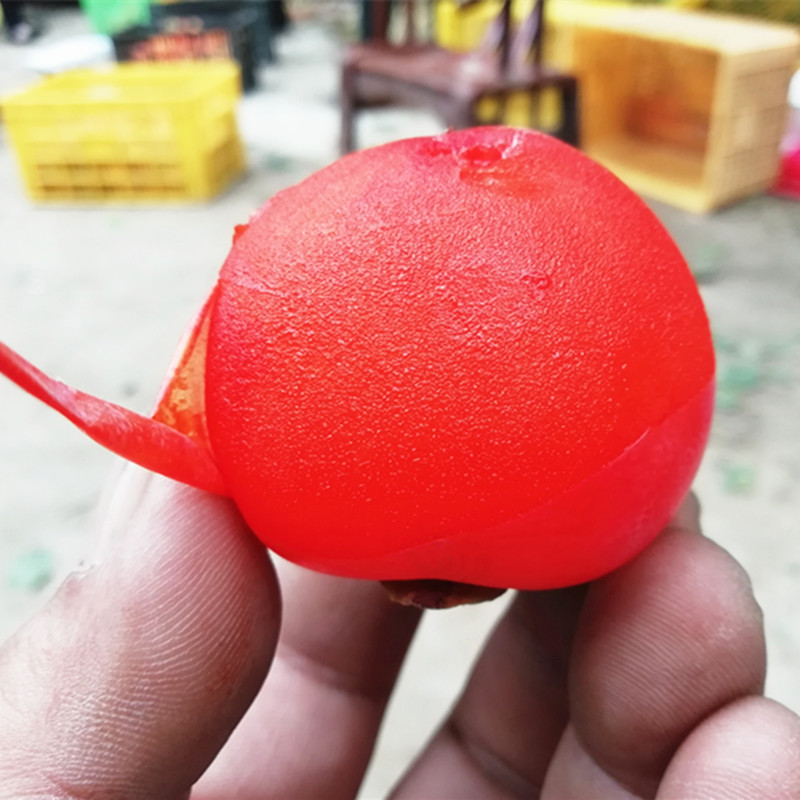 陕西临潼火晶柿子软柿子