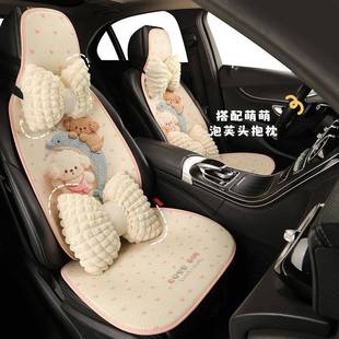 适用五菱宏光mini座套两门版三代座椅套四门miniev迷你马卡龙坐垫