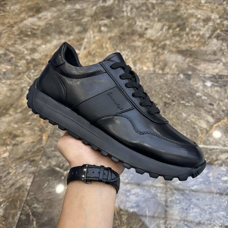 真皮男鞋秋冬新款时尚休闲运动鞋