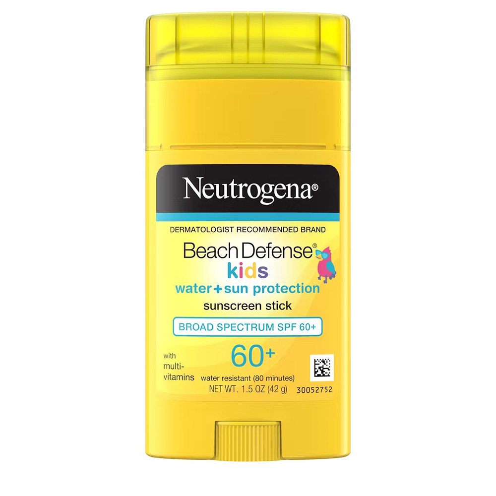 美版Neutrogena露得清Beach海滩儿童防水保湿滋润低敏防晒棒SPF60